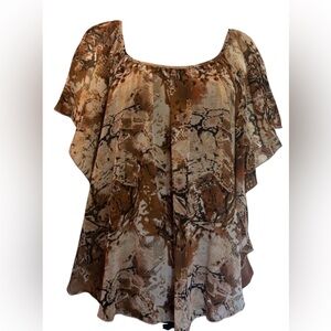 NWT CATO EST. 1946 WOMEN BLOUSE SIZE LARGE